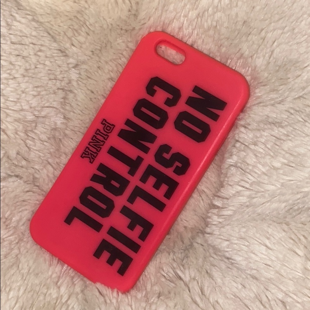 Pink phone case